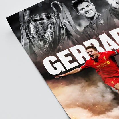 Steven Gerrard - Liverpool Poster