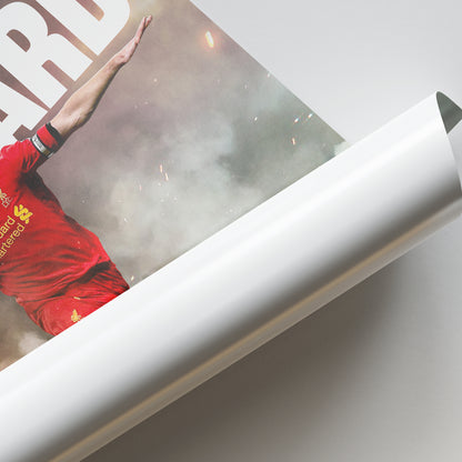 Steven Gerrard - Liverpool Poster