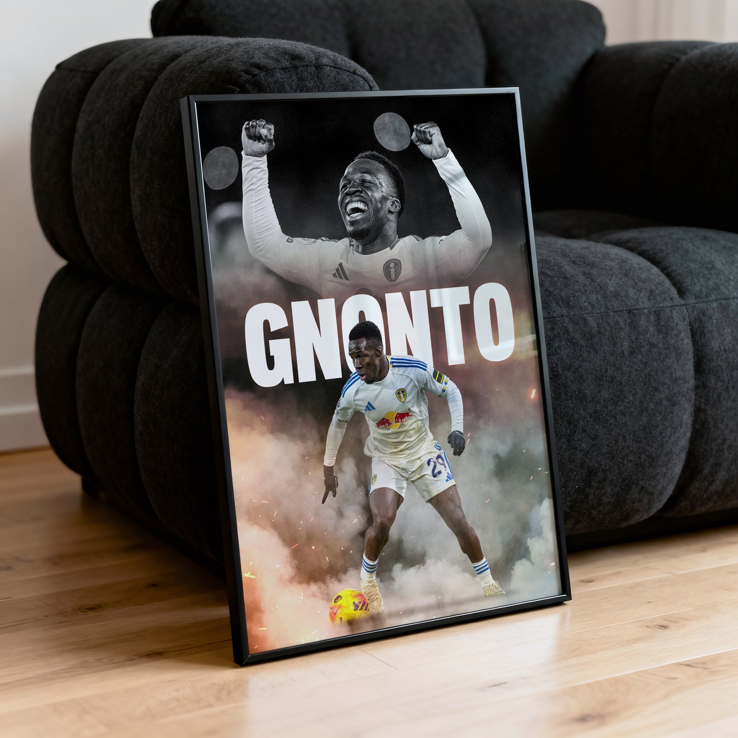 Wilfried Gnonto - Leeds United Poster
