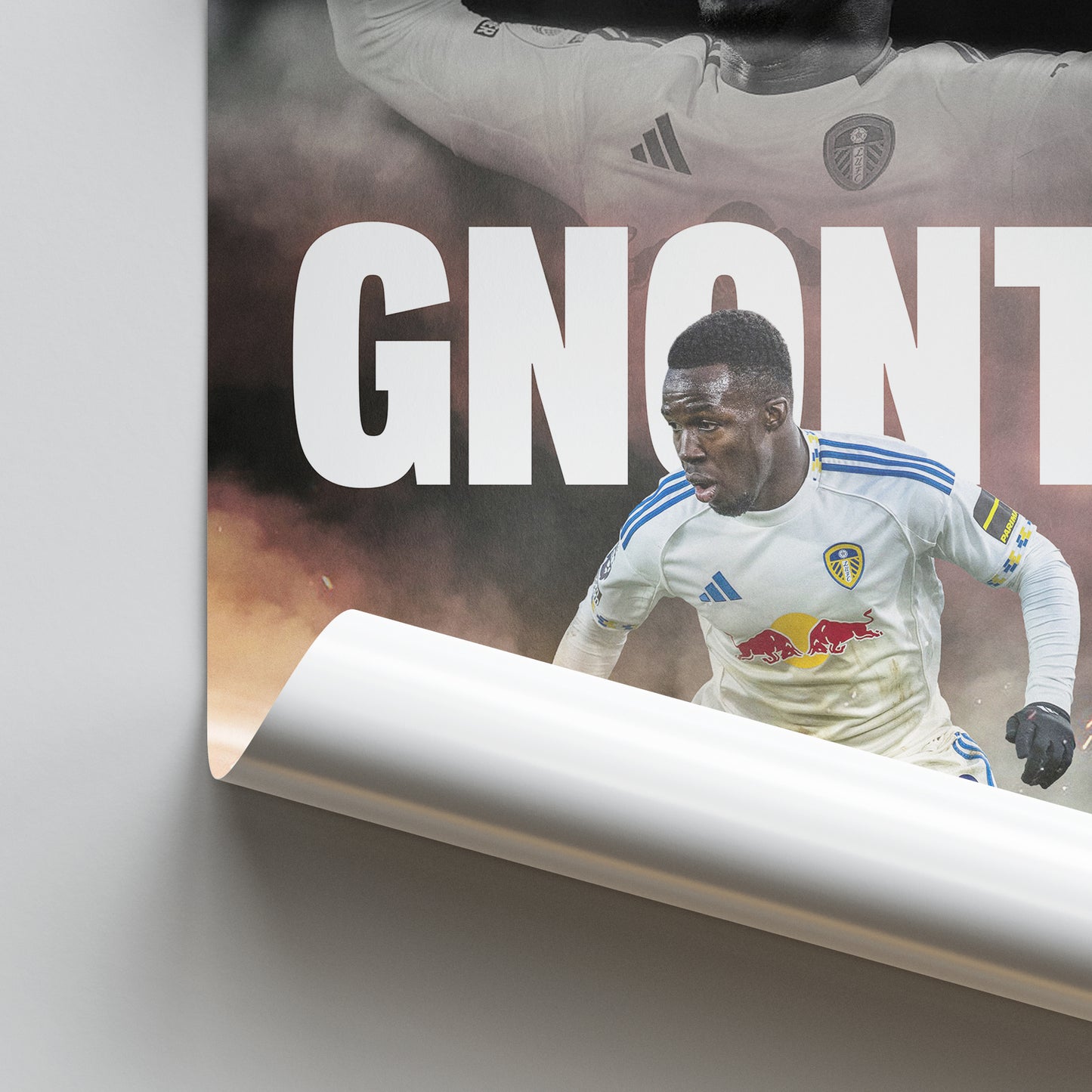 Wilfried Gnonto - Leeds United Poster