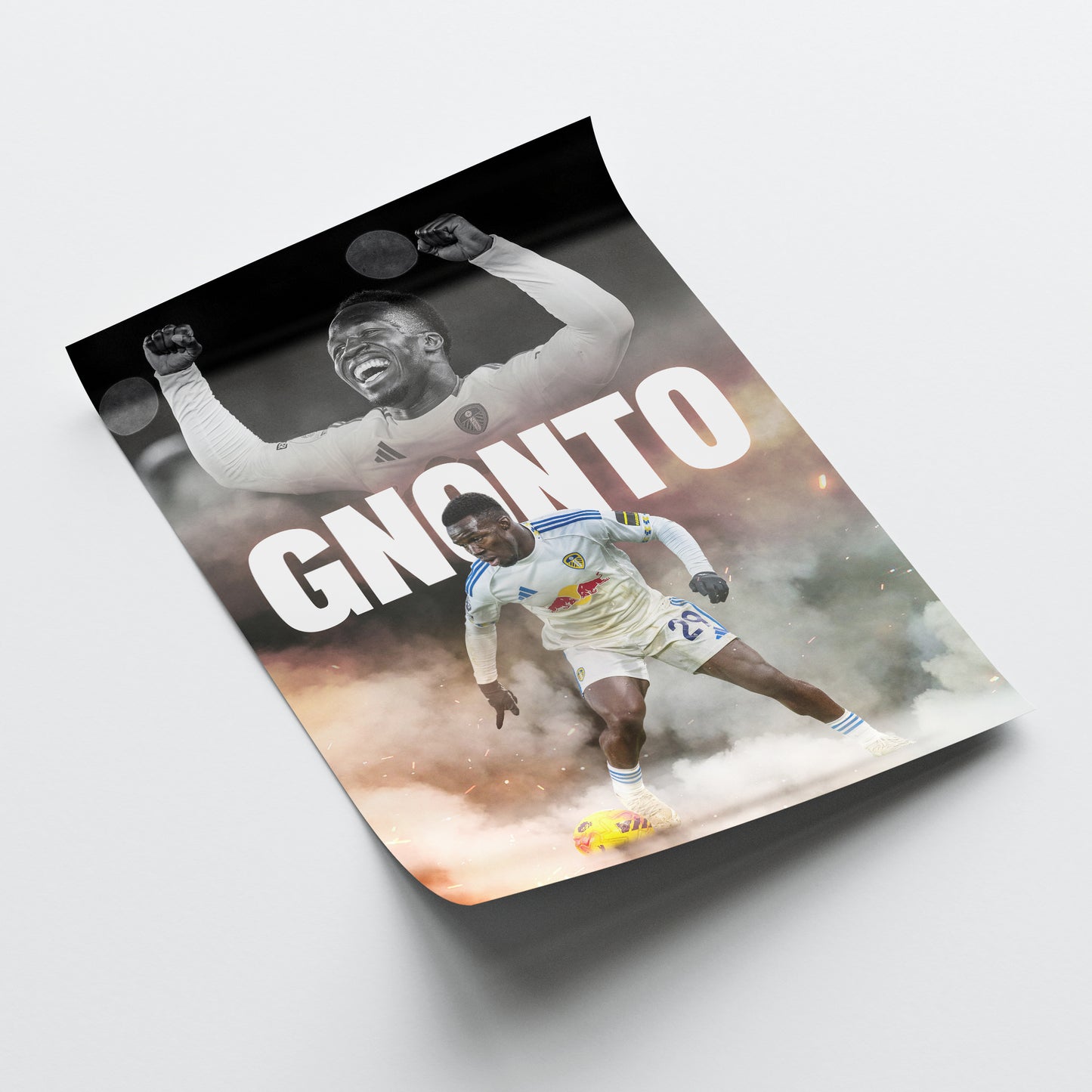 Wilfried Gnonto - Leeds United Poster