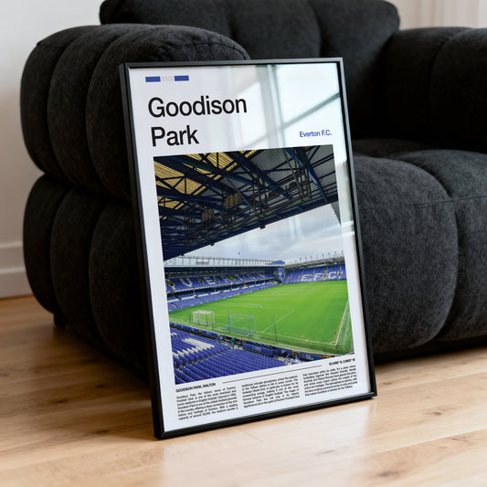 Goodison Park - Stadium Poster