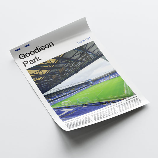 Goodison Park - Stadium Poster