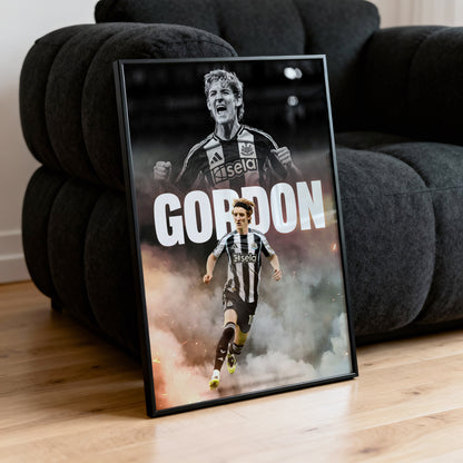 Anthony Gordon - Newcastle United Poster