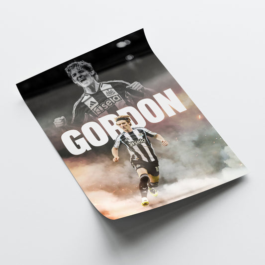 Anthony Gordon - Newcastle United Poster
