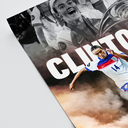 Grace Clinton - England Poster