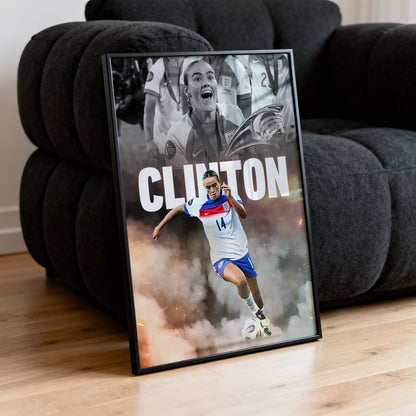 Grace Clinton - England Poster