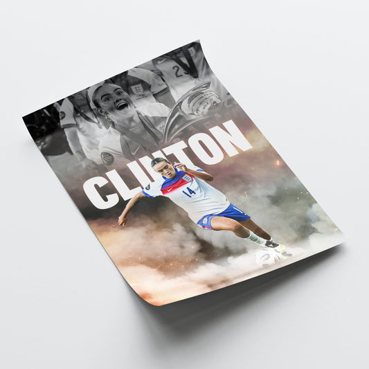 Grace Clinton - England Poster
