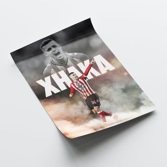 Granit Xhaka - Sunderland Poster