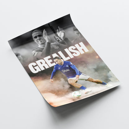 Jack Grealish - Everton Poster