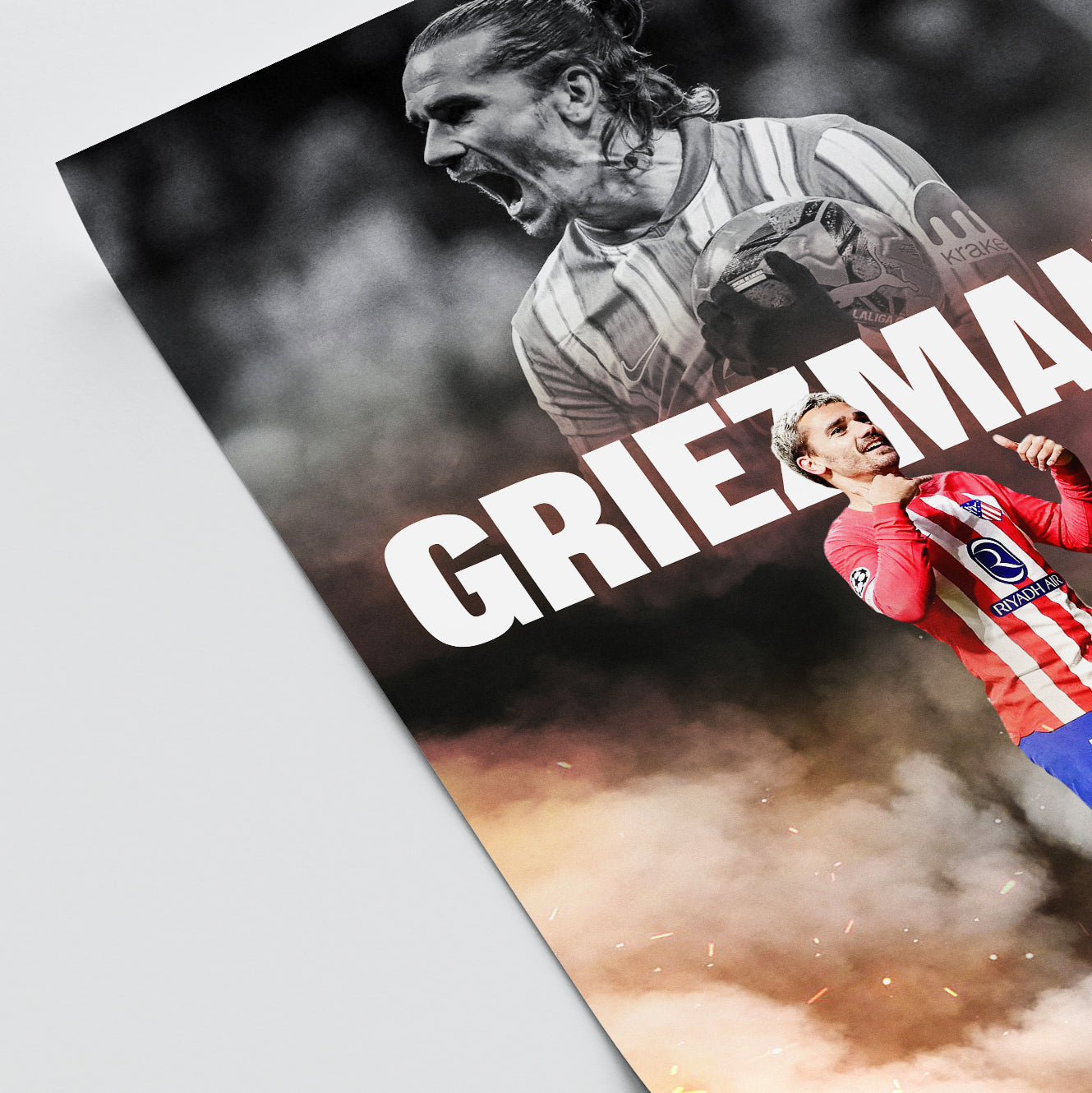 Antoine Griezmann - Atletico Madrid Poster