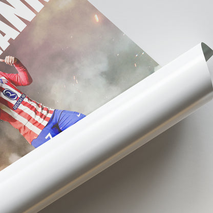 Antoine Griezmann - Atletico Madrid Poster