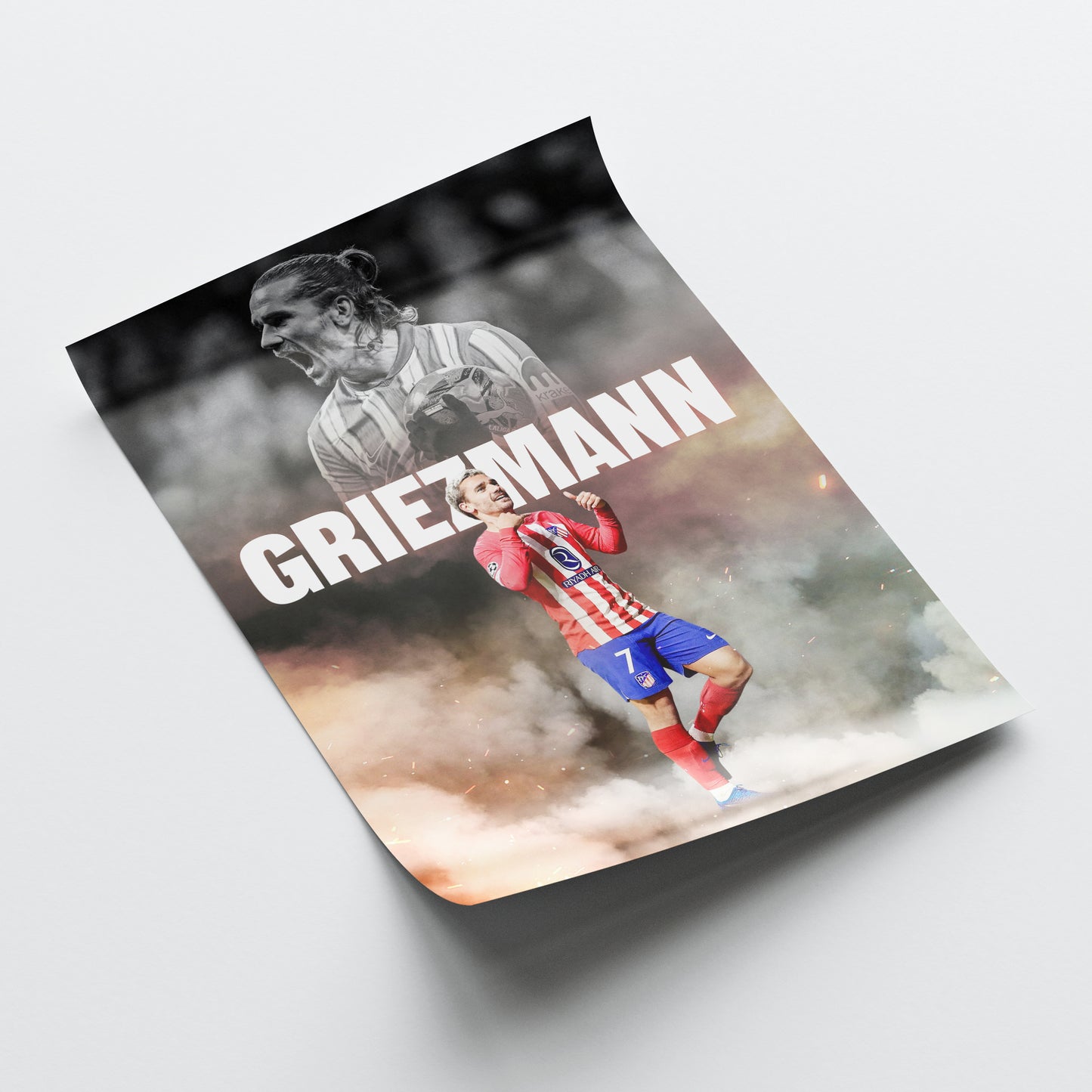 Antoine Griezmann - Atletico Madrid Poster