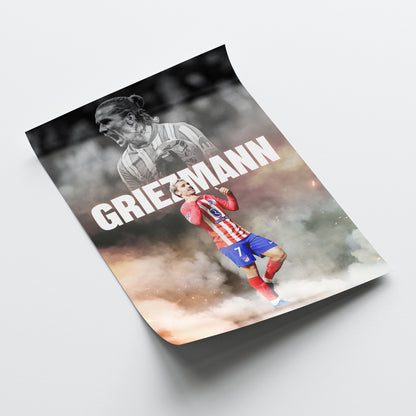 Antoine Griezmann - Atletico Madrid Poster