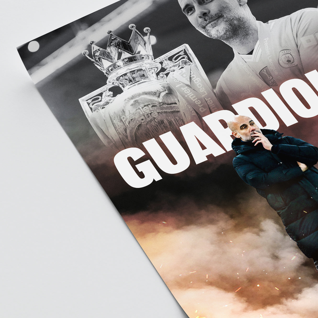 Pep Guardiola - Man City Poster