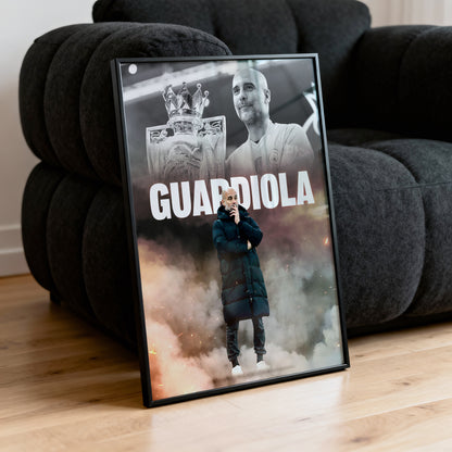 Pep Guardiola - Man City Poster