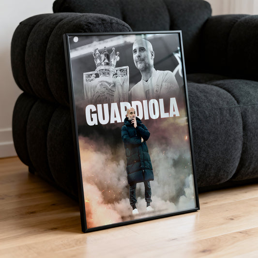 Pep Guardiola - Man City Poster