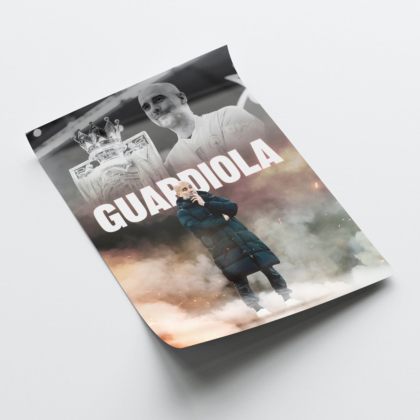 Pep Guardiola - Man City Poster