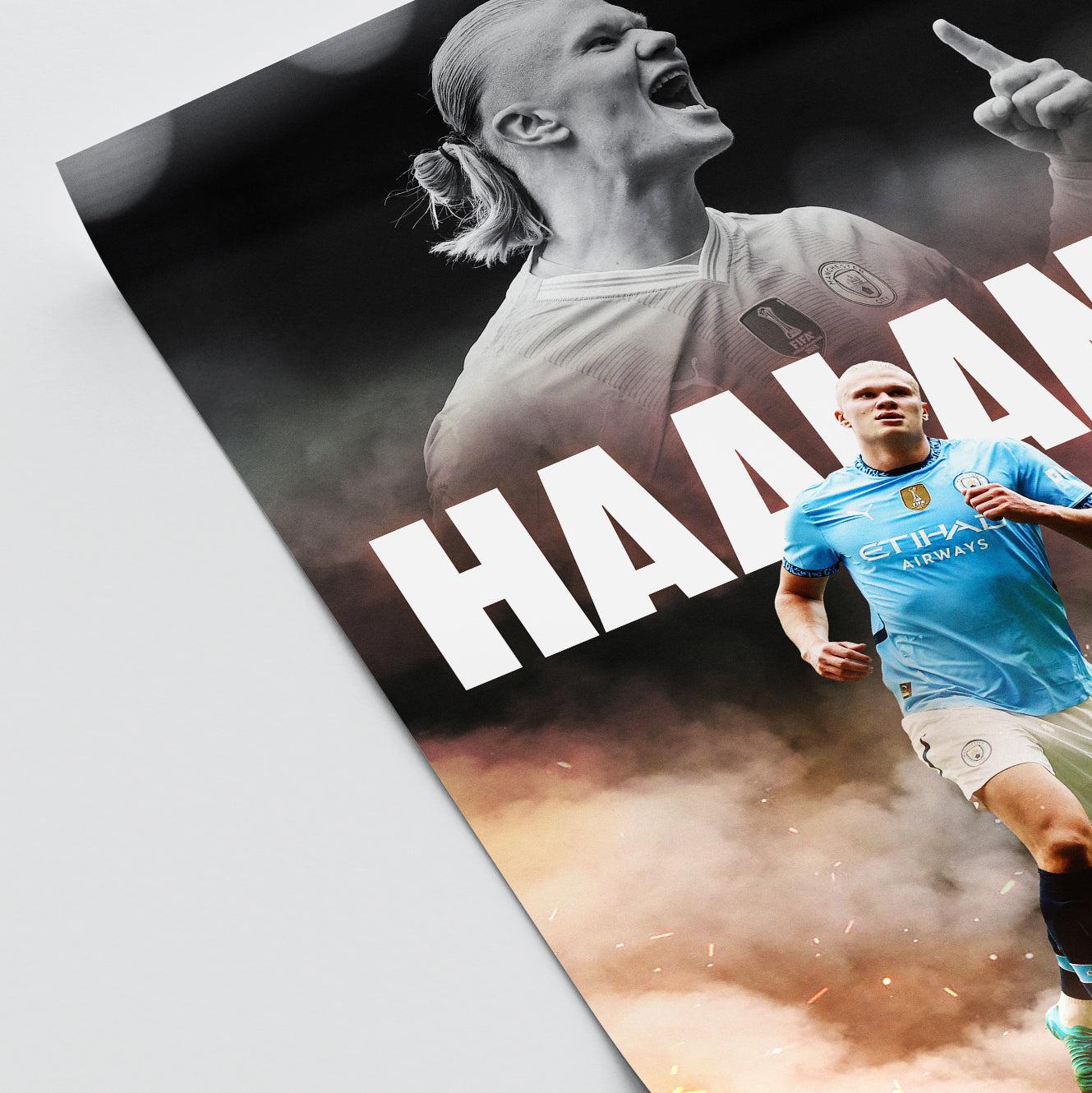 Erling Haaland - Man City Poster