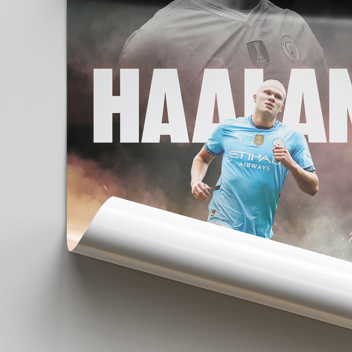 Erling Haaland - Man City Poster