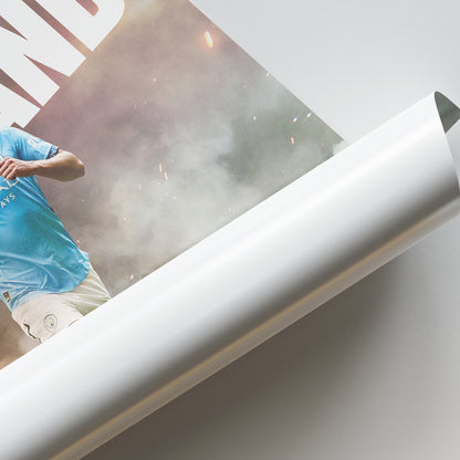 Erling Haaland - Man City Poster