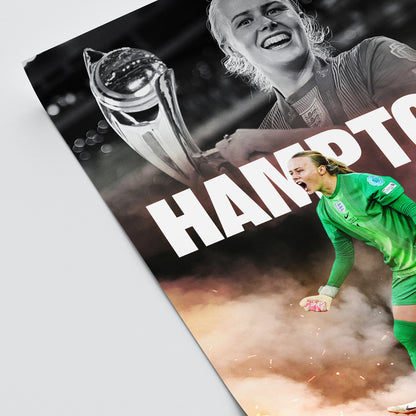 Hannah Hampton - England Poster