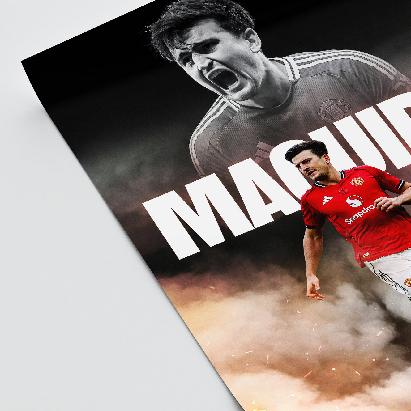 Harry Maguire - Man United Poster