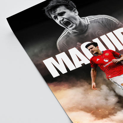 Harry Maguire - Man United Poster