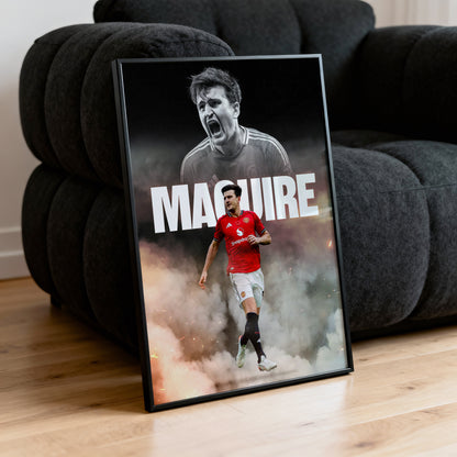 Harry Maguire - Man United Poster