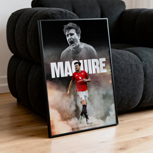 Harry Maguire - Man United Poster