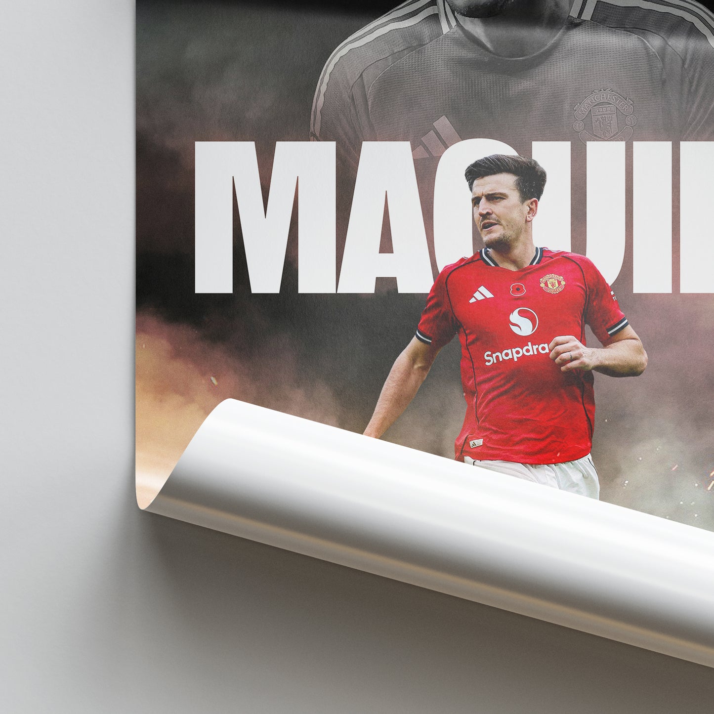 Harry Maguire - Man United Poster