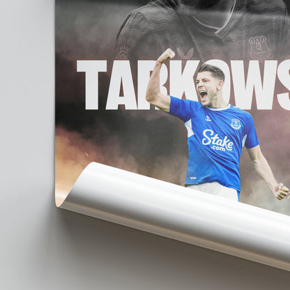 James Tarkowski - Everton Poster