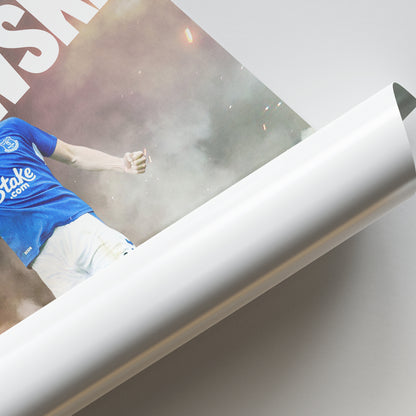 James Tarkowski - Everton Poster