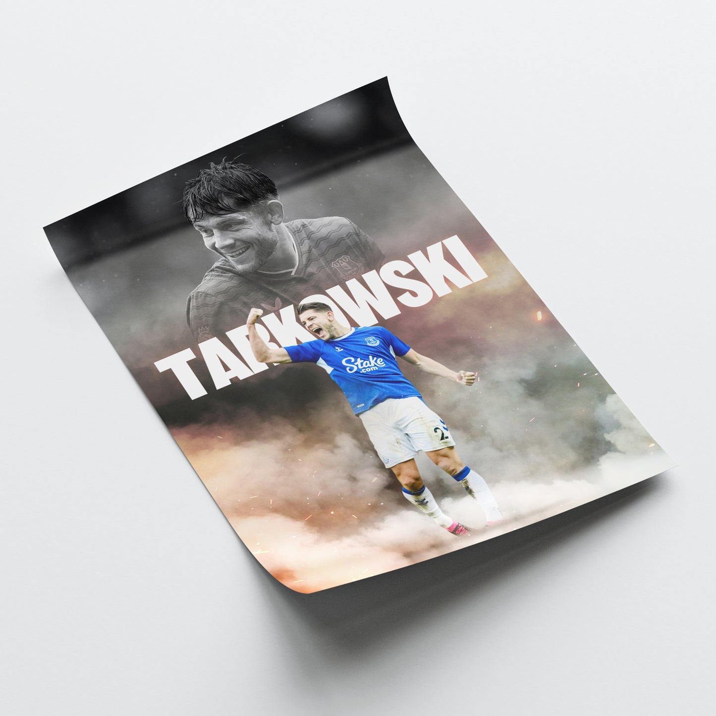 James Tarkowski - Everton Poster
