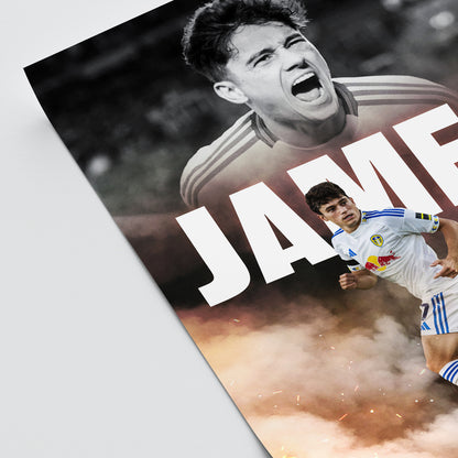 Dan James - Leeds United Poster