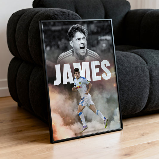 Dan James - Leeds United Poster