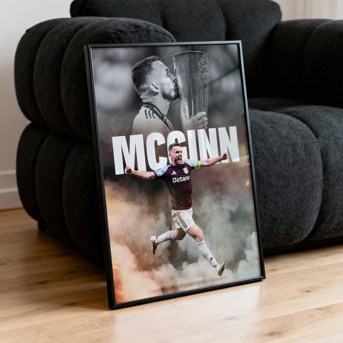 John McGinn - Aston Villa Poster