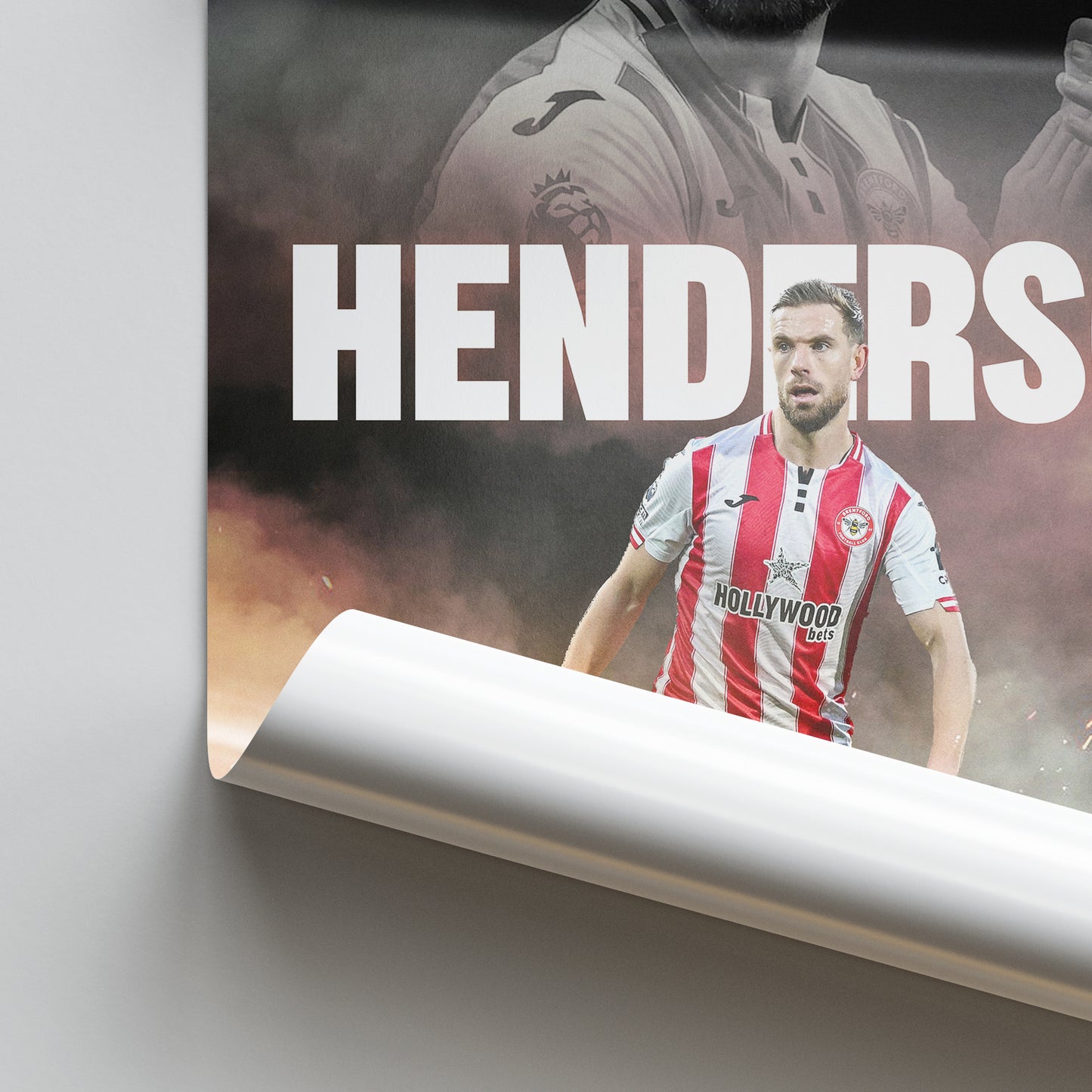 Jordan Henderson - Brentford Poster