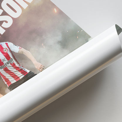 Jordan Henderson - Brentford Poster