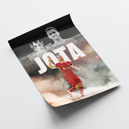 Diogo Jota - Liverpool Poster