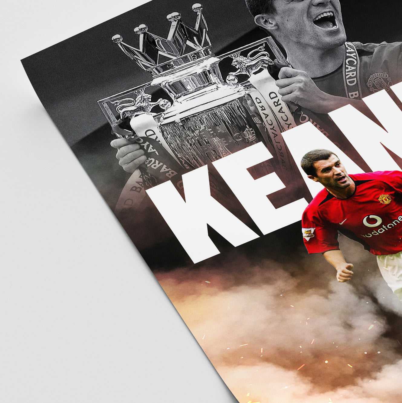 Roy Keane - Man United Poster