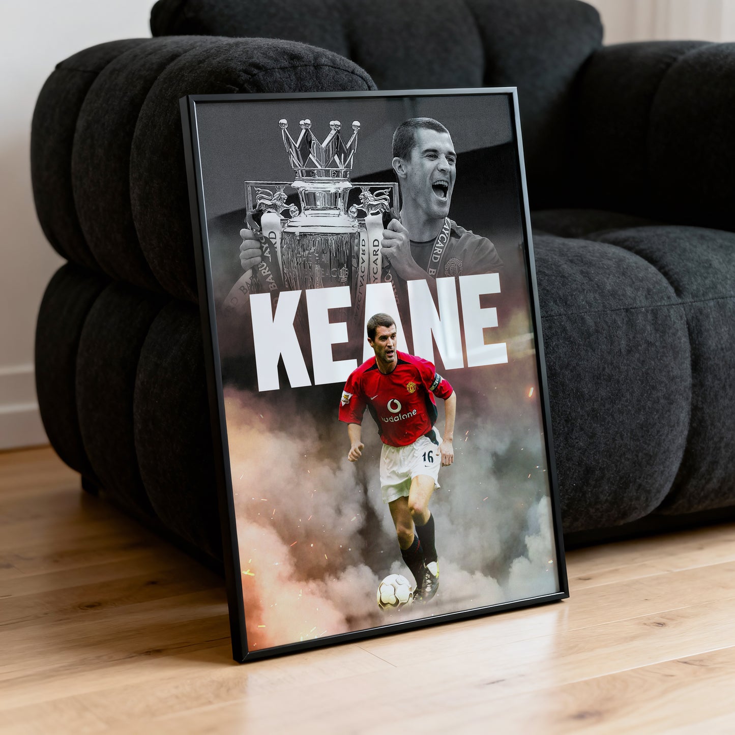 Roy Keane - Man United Poster