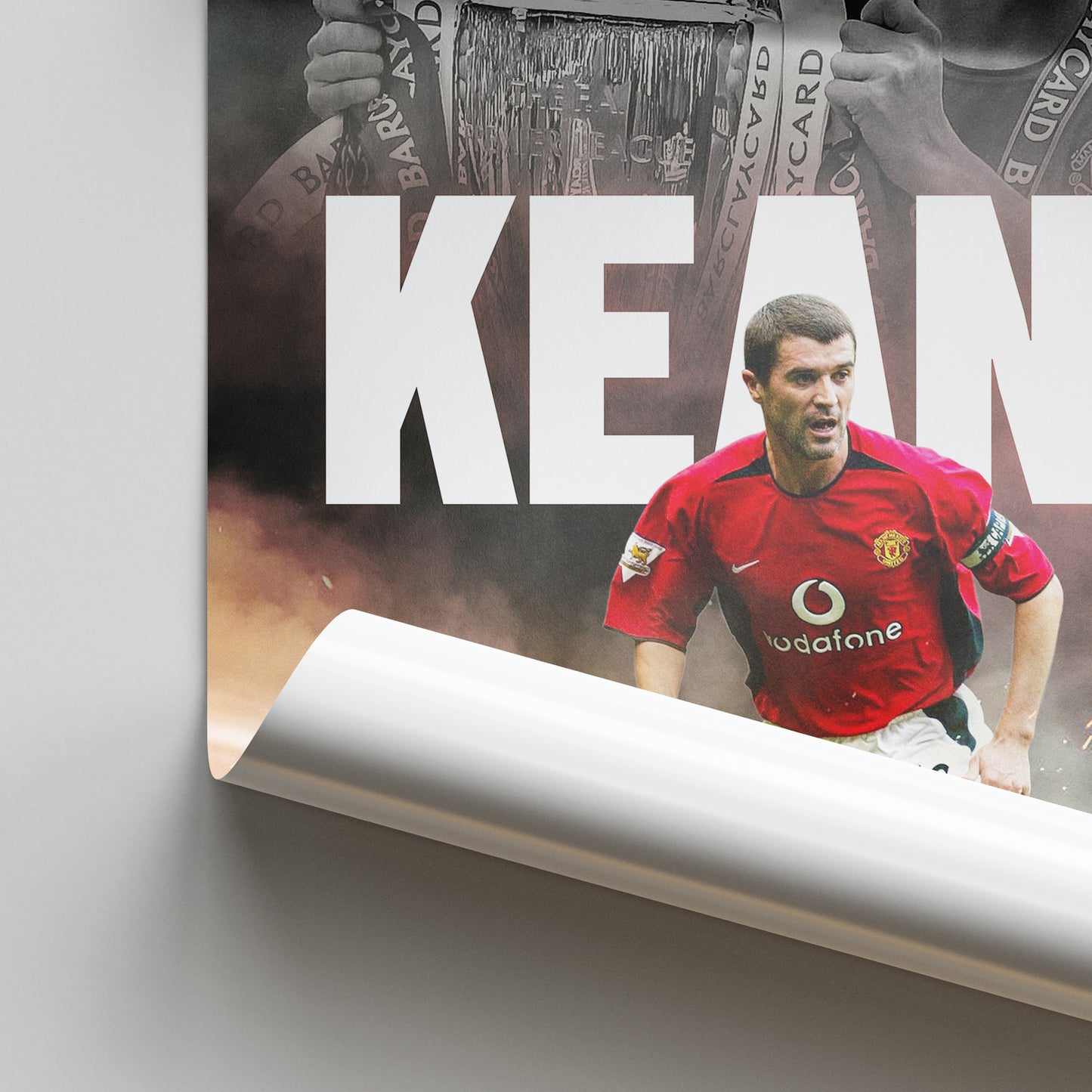 Roy Keane - Man United Poster
