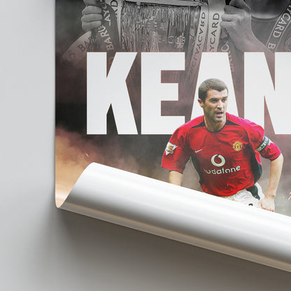 Roy Keane - Man United Poster