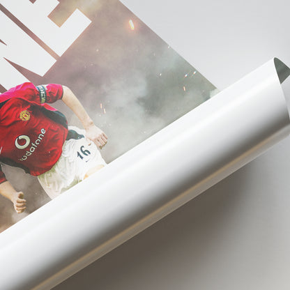 Roy Keane - Man United Poster