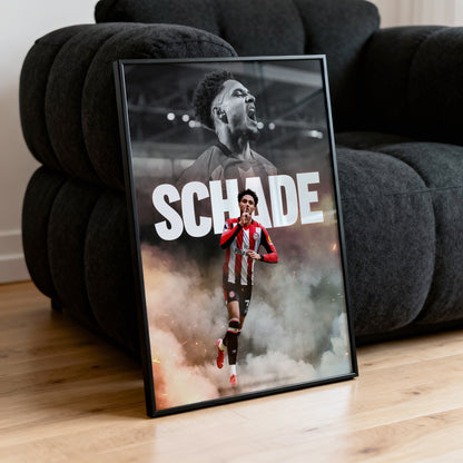 Kevin Schade - Brentford Poster
