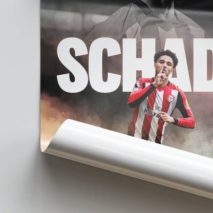Kevin Schade - Brentford Poster