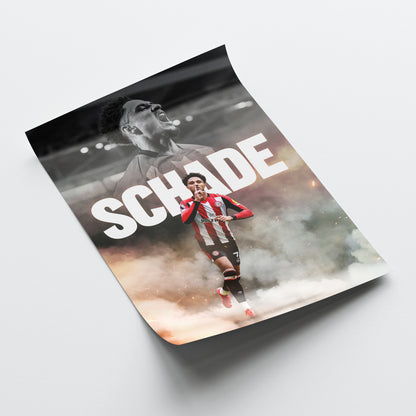 Kevin Schade - Brentford Poster