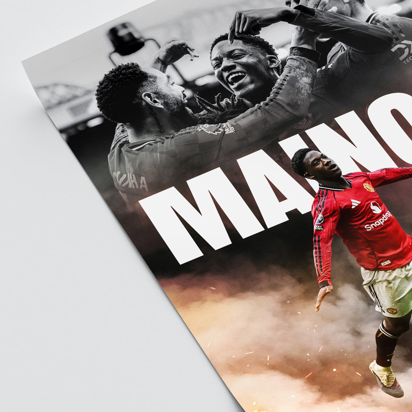 Kobbie Mainoo - Man United Poster