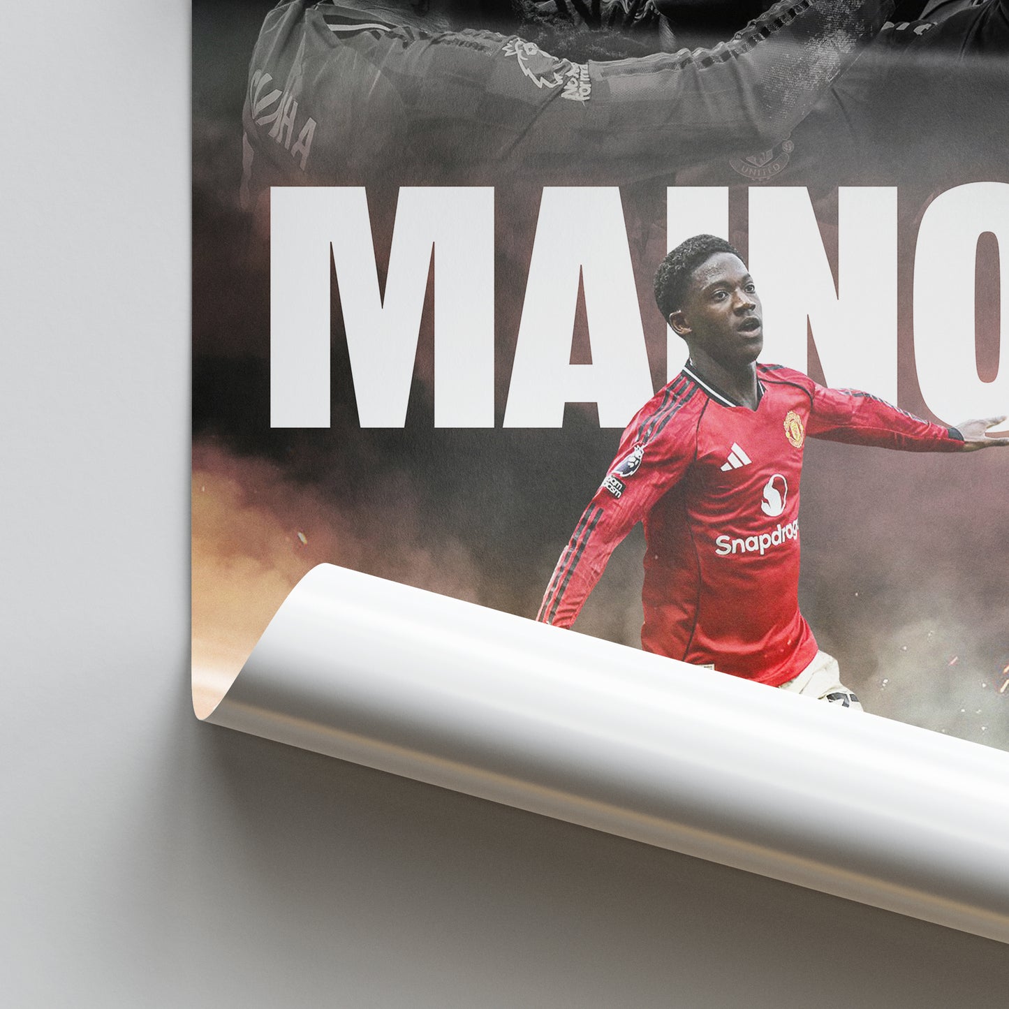 Kobbie Mainoo - Man United Poster